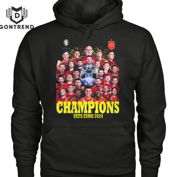 2024 Spain UEFA Euro Champions Unisex T-Shirt