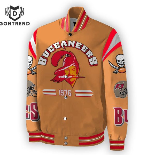 2024 Tampa Bay Buccaneers Logo Legacy Baseball Jacket