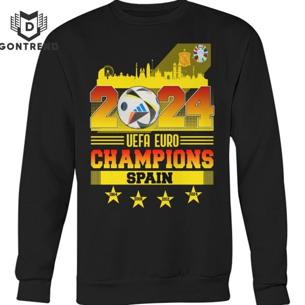 2024 UEFA Euro Champions Spain Unisex T-Shirt