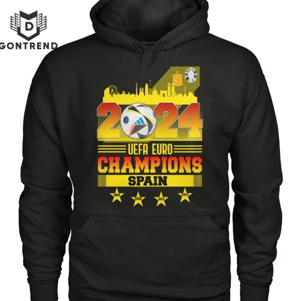 2024 UEFA Euro Champions Spain Unisex T-Shirt