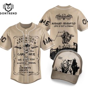 Avenged Sevenfold Life Is But A Dream Baseball Jersey