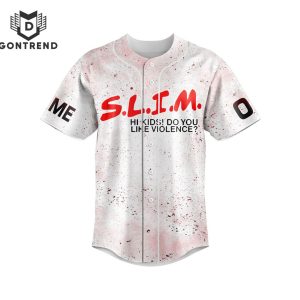 Eminem Slim Hi Kids Do You Like Violence Baseball Jersey