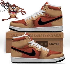 Tasmanian Devil Looney Tunes Air Jordan 1 High Top