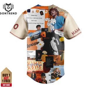 Personalized Benson Boone Fireworks And Rollerblades Baseball Jersey