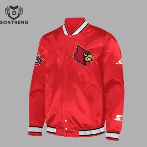 2024 Louisville Cardinals Football Baseball Jacket