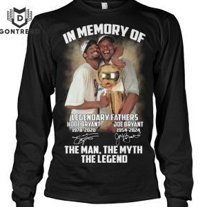 In Memory Of Legendary Fathers Kobe Bryant – Joe Bryant Signature Than Man The Myth The Legend Unisex T-Shirt