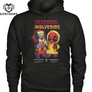 Deadpool And Wolverine Hugh Jackman – Ryan Reynolds Signature Unisex T-Shirt