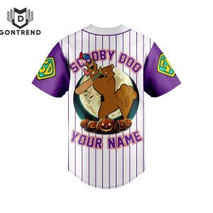 Personalized Scooby-Doo Halloween Baseball Jersey