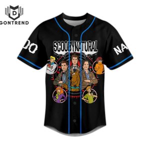 Scooby-Natural Monster Hunting Just Got Real Got Real Serious Baseball Jersey