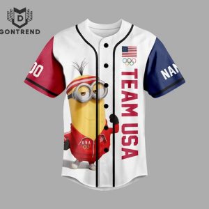 Personalized Team USA Paris Olympics 2024 Baseball Jersey