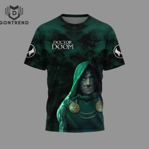 Doctor Doom New Mask Same Task 3D T-Shirt