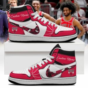 Personalized Chicago Bulls NBA Air Jordan 1 High Top