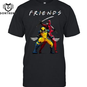 2024 Deadpool & Wolverine Friends Unisex T-Shirt