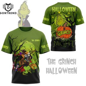 The Grinch Halloween 3D T-Shirt