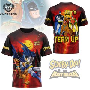 Scooby-Doo & Batman Let Team Up 3D T-Shirt