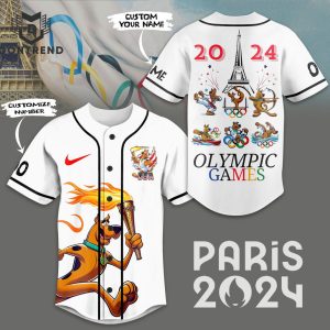 Team USA – Paris 2024 Olympic Summer Games Baseball Jersey