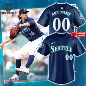 Personalized Seattle Mariners 2024 Baseball Jersey