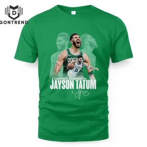 NBA Boston Celtics Jayson Tatum Signature Unisex T-Shirt