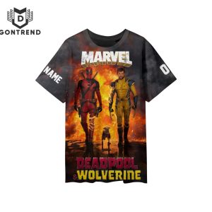 Personalized Deadpool & Wolverine Kill The Fox Universe 2024 3D T-Shirt