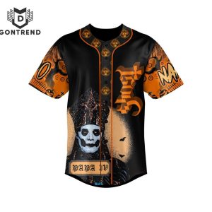 Ghost Hallows Eve Its A Hunter Moon Baseball Jersey