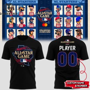 Texas National League MLB All-Star 2024 3D T-Shirt