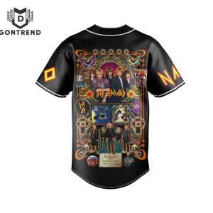 Personalized Def Leppard The Summer Stadium Tour Baseball Jersey