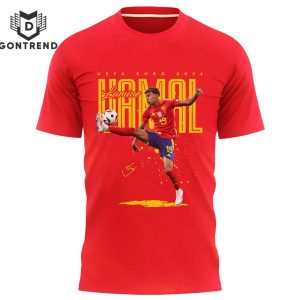 Lamine Yamal 19 Bright Future Spain National Team 2024 Unisex T-Shirt