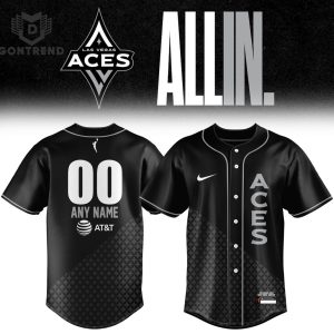 Personalized Las Vegas Aces Baseball Jersey