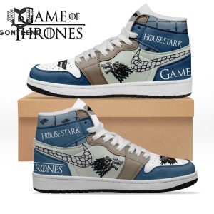 Game Of Thrones House Stark Air Jordan 1 High Top