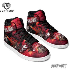 The Fiend Bray Wyatt Let Me In Design Air Jordan 1 High Top