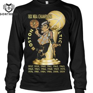 18X NBA Champions Boston Celtics Unisex T-Shirt