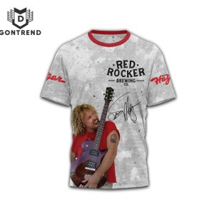 Sammy Hagar Red Rocker Signature 3D T-Shirt