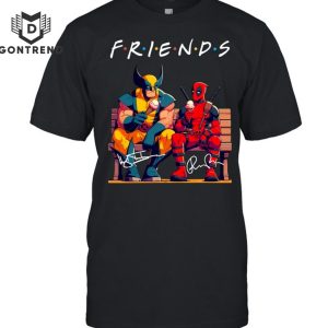 2024 Deadpool And Wolverine Signature Firends Unisex T-Shirt