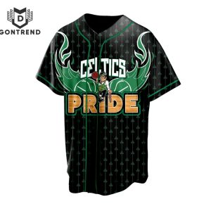 NBA Finals Conference Champions 2024 Boston Celtics Pride Baseball Jersey