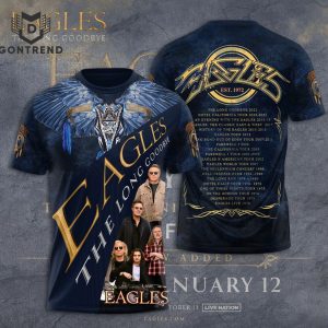 Eagles Band The Long Goodbye 3D T-Shirt