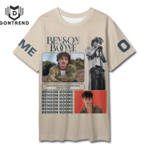 Personalized Benson Boone Beautiful Things 3D T-Shirt