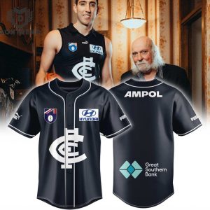 2024 Carlton Blues Adult Heritage Baseball Jersey