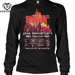 Slipknot 25th Anniversary 1999-2024 Signature Thank You For The Memories Unisex T-Shirt