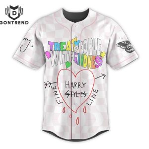 Harry Styles Treat People With Kindness Baseball Jersey