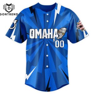 Personalized Omaha Storm Chasers Basbeall Jersey