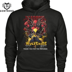 Deadpool And Wolverine Thank You For The Memories Signature Unisex T-Shirt