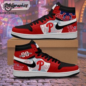 Personalized Philadelphia Phillies Air Jordan 1 High Top