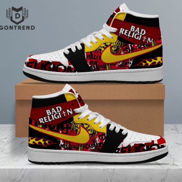 Bad Religion Design Air Jordan 1 High Top