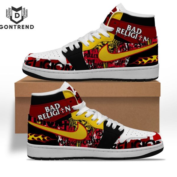 Bad Religion Design Air Jordan 1 High Top