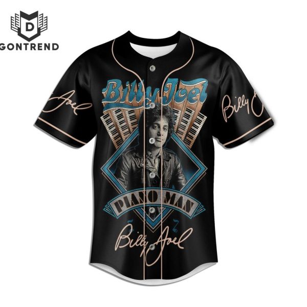 Billy Joel Piano Man Signature Baseball Jersey