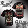 Black Sabbath Love Is Life And Hate Is Living Death Baseball Jersey