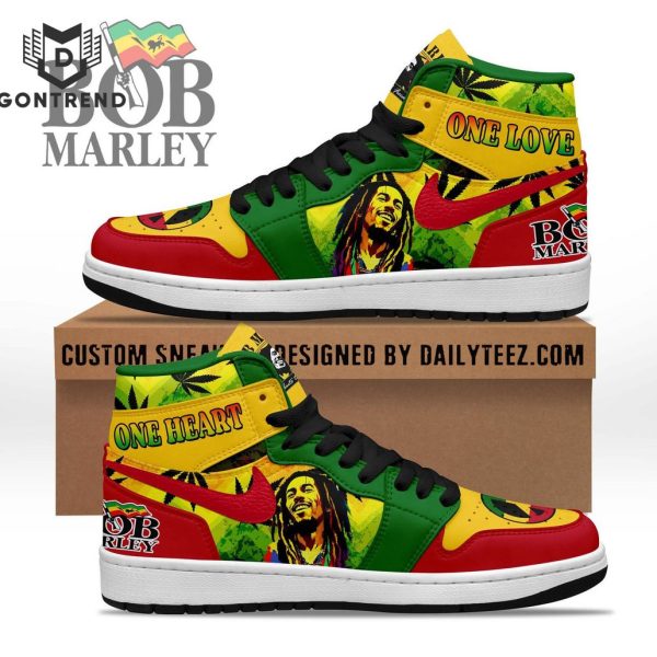 Bob Marley One Love One Heart Air Jordan 1 High Top