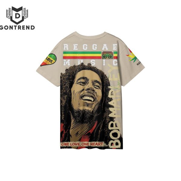 Bob Marley Reggae Music 3D T-Shirt