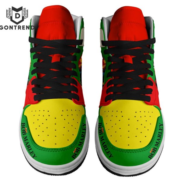 Bob Marley Reggae Music Signature Air Jordan 1 High Top