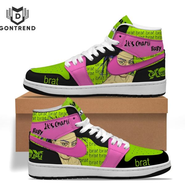 Charli XCX – Brat Design Air Jordan 1 High Top